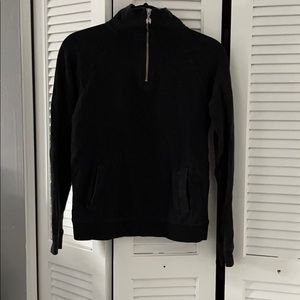 Victoria’s Secret quarter zip black